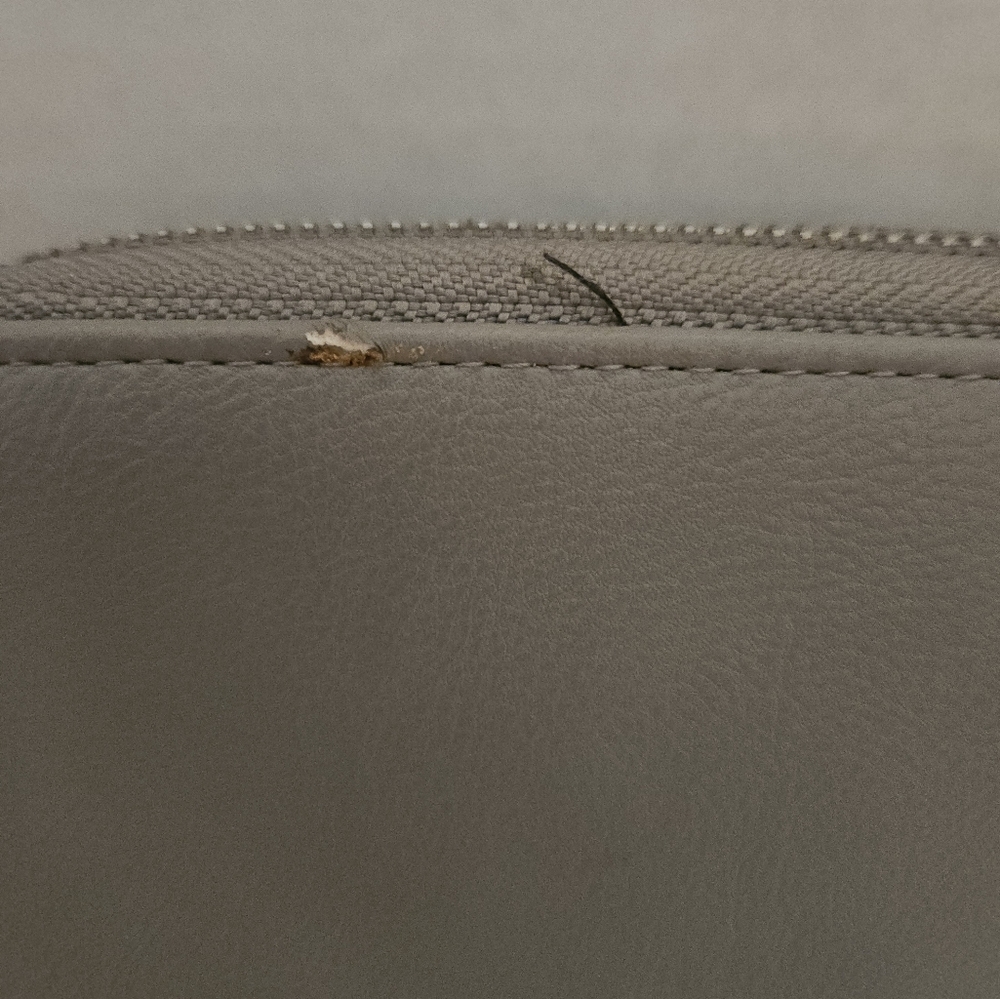 Gray Leather Wallet - Picture 4 of 5